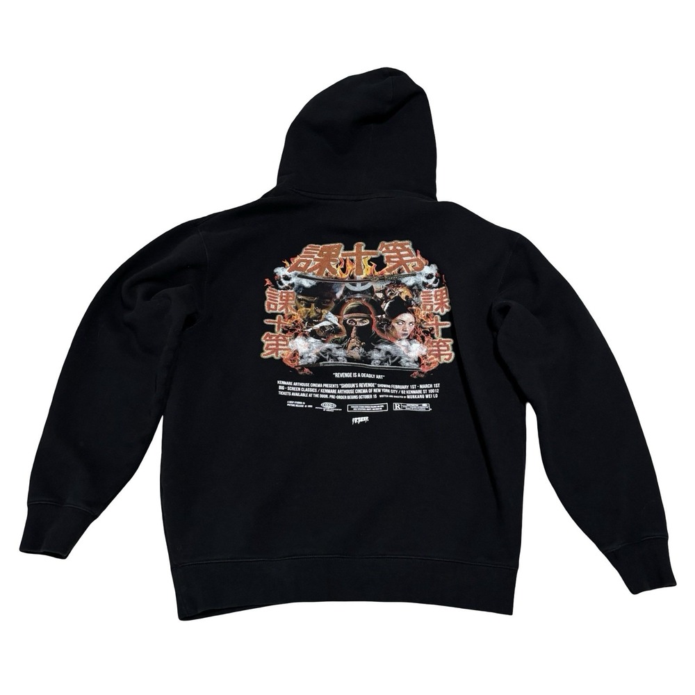 10 deep Men's Grunge Skater Movie Promo Hoodie Size Medium 22 x 26